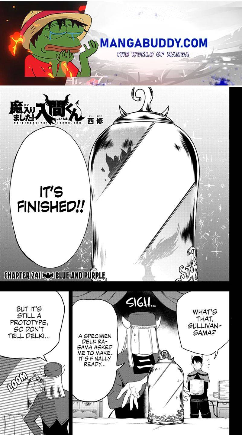 Welcome to Demon School! Iruma-kun, Chapter 241 image 01
